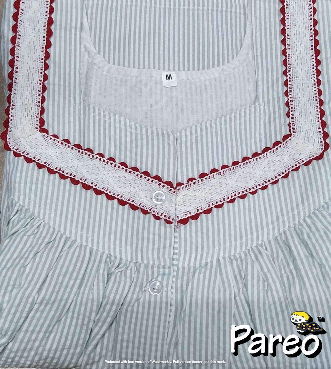Cotton printed Nighty in medium size  for women
