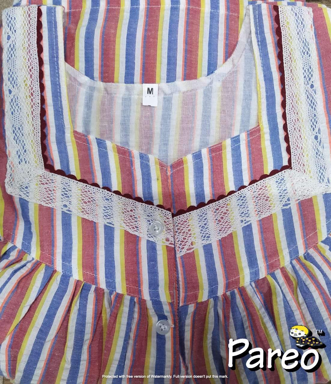 Cotton printed Nighty in medium size  for women