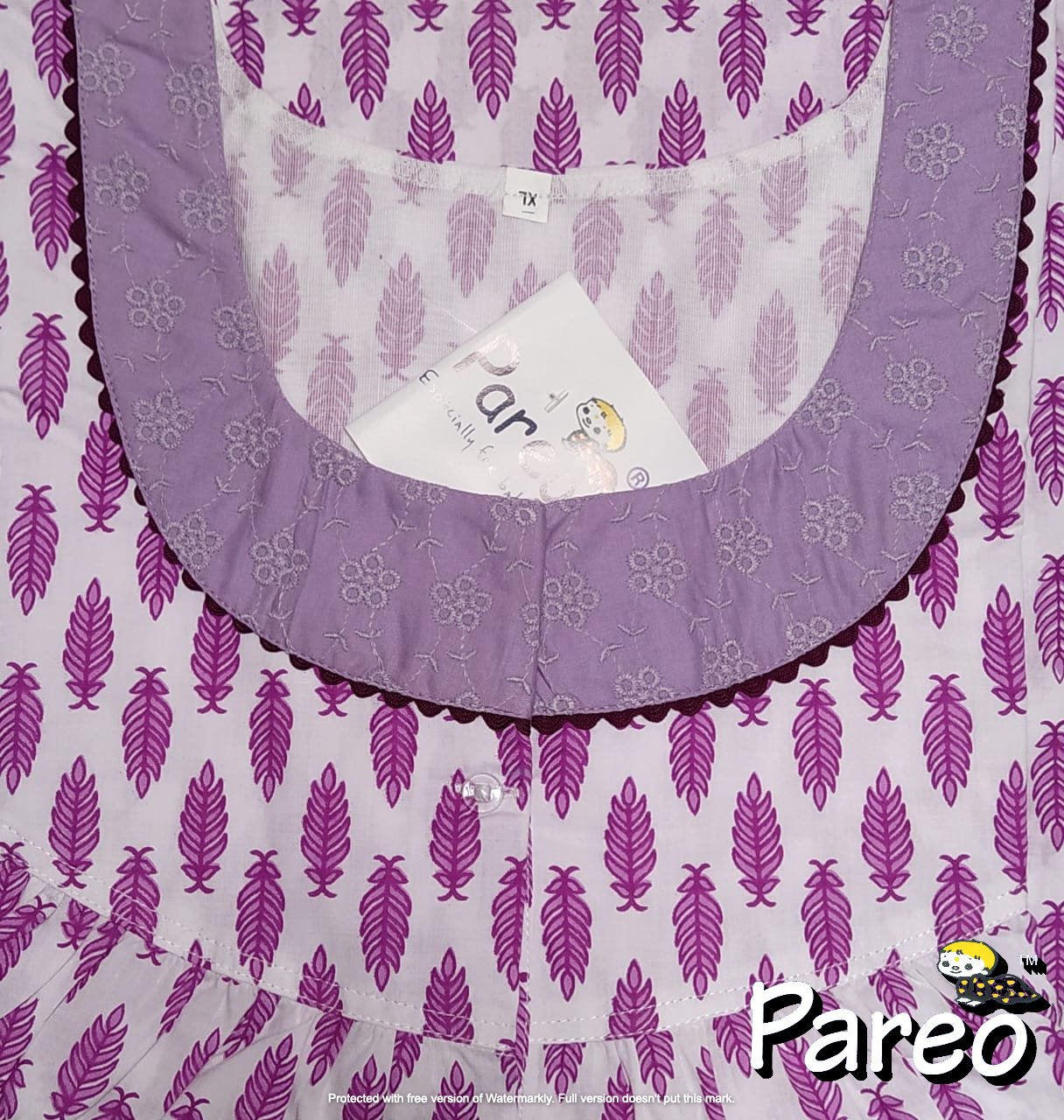 XL Cotton printed Nighty  for women