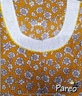 Cotton printed A-Line Nighty large size for women