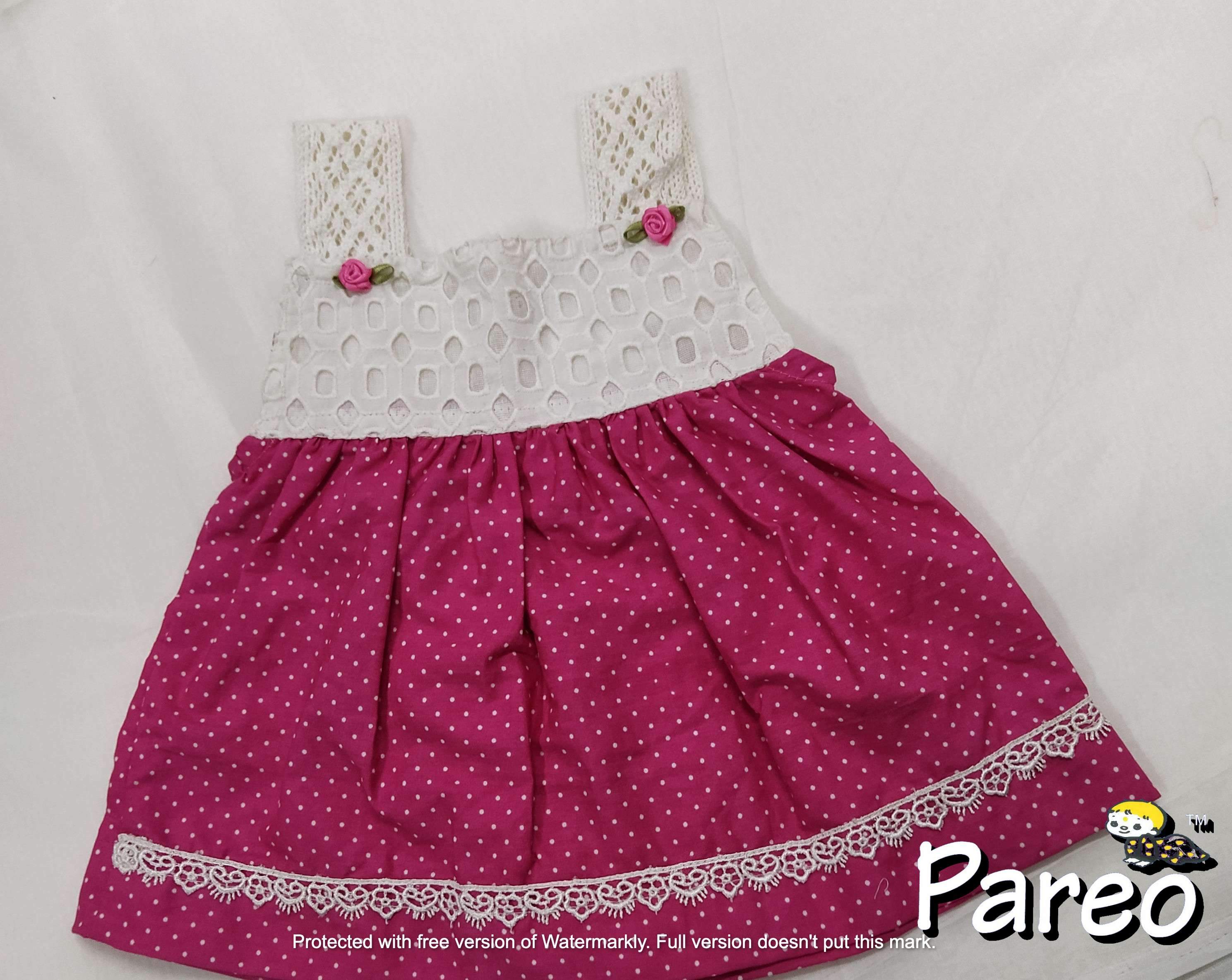 Belt Frocks for girls 0 months to 6 months old