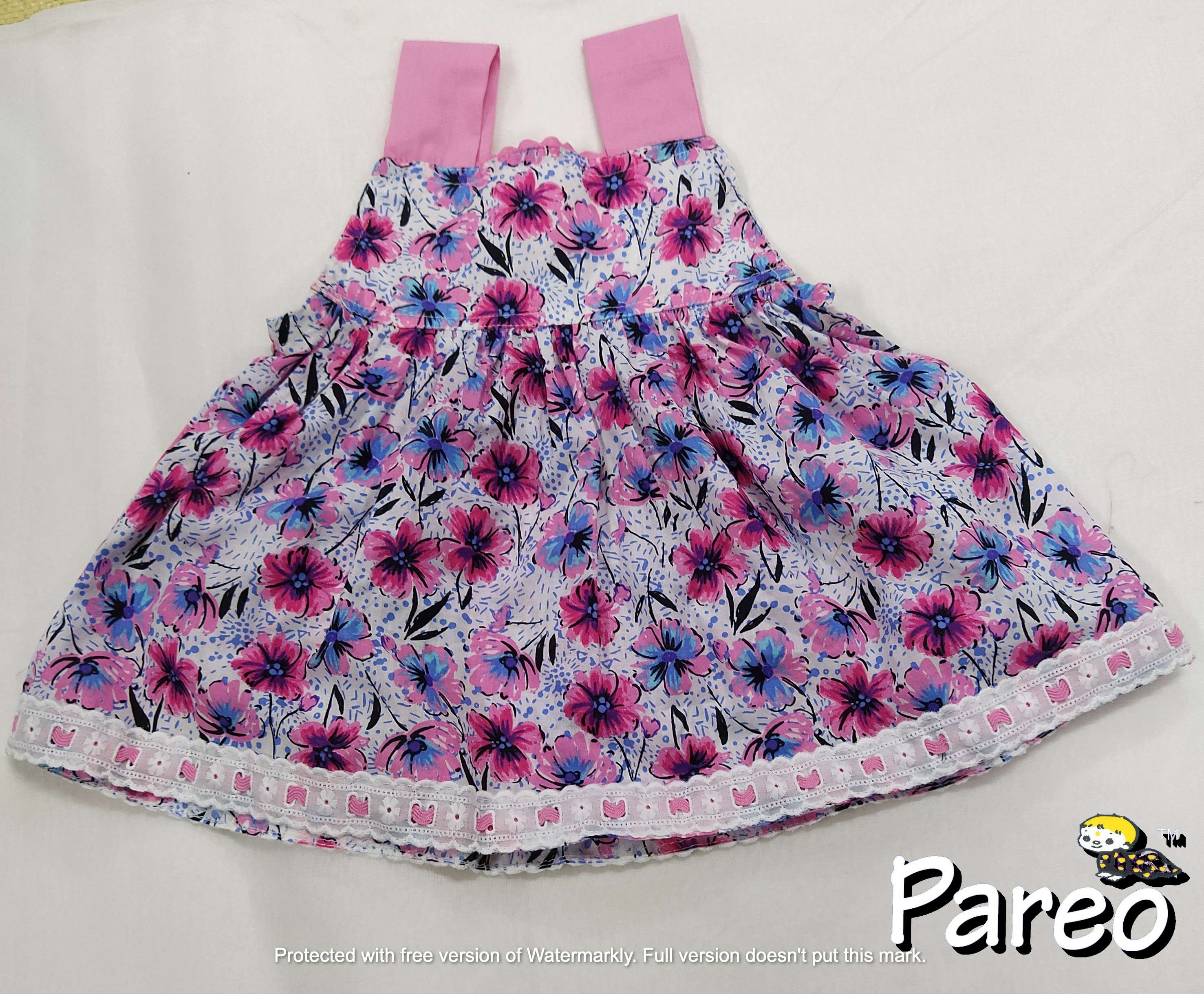 Belt Frocks for girls 0 months to 6 months old