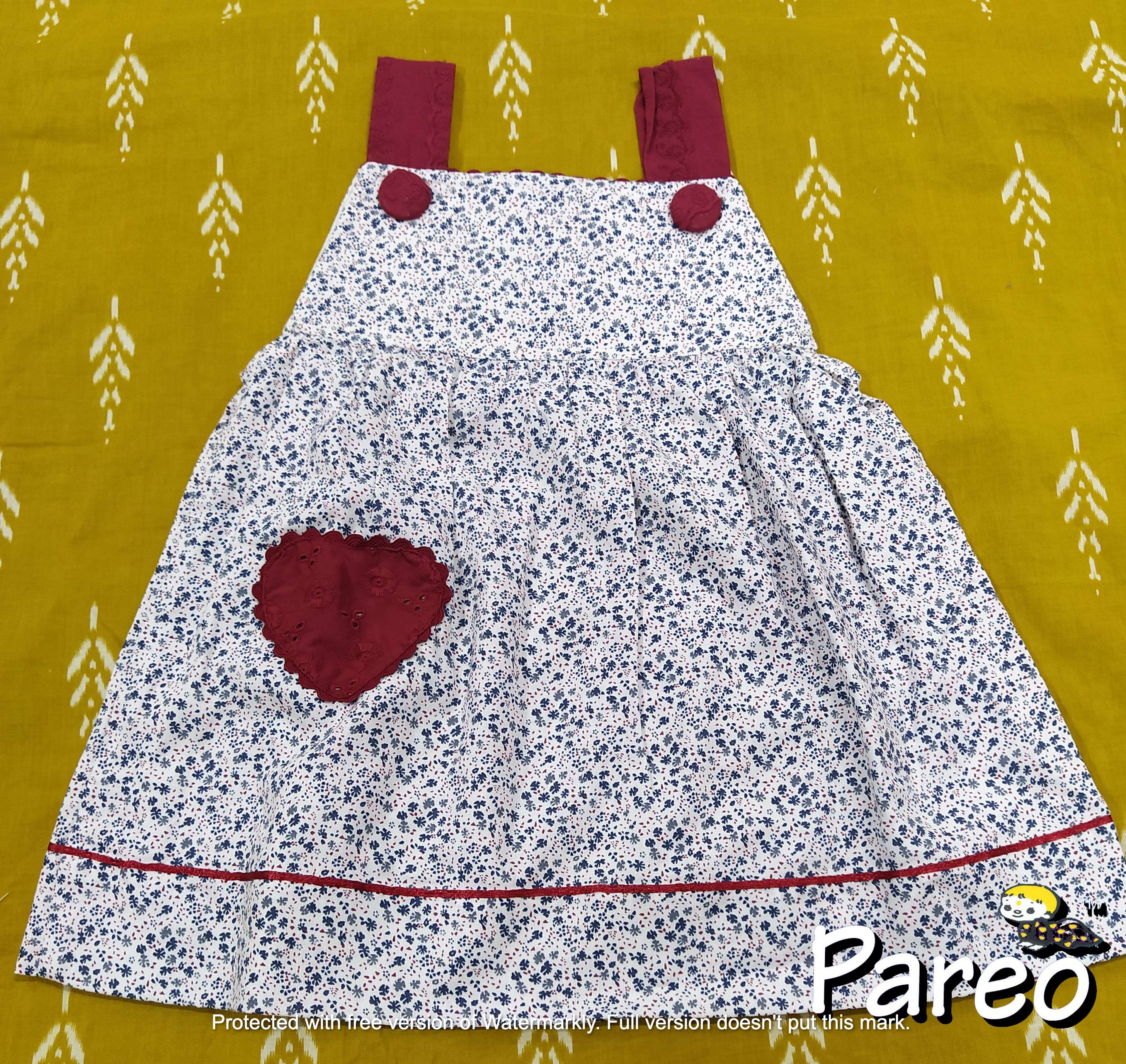 Belt Frocks for girls  1 to 2 years
