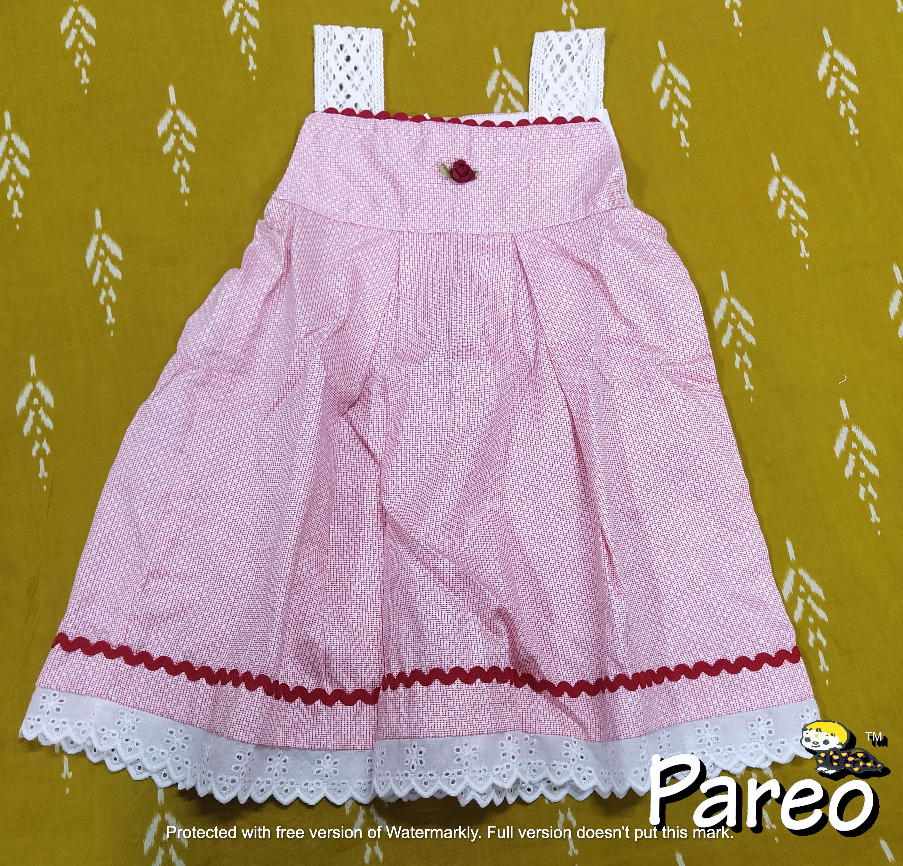 Belt Frocks for girls  1 to 2 years