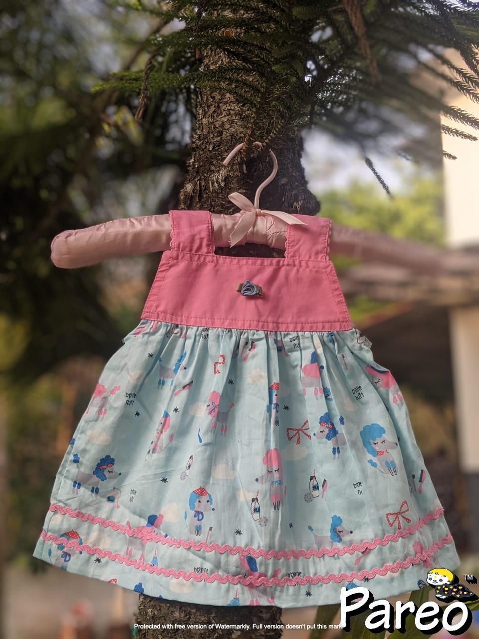Belt Frocks for girls 6 months to 1.5 Years old