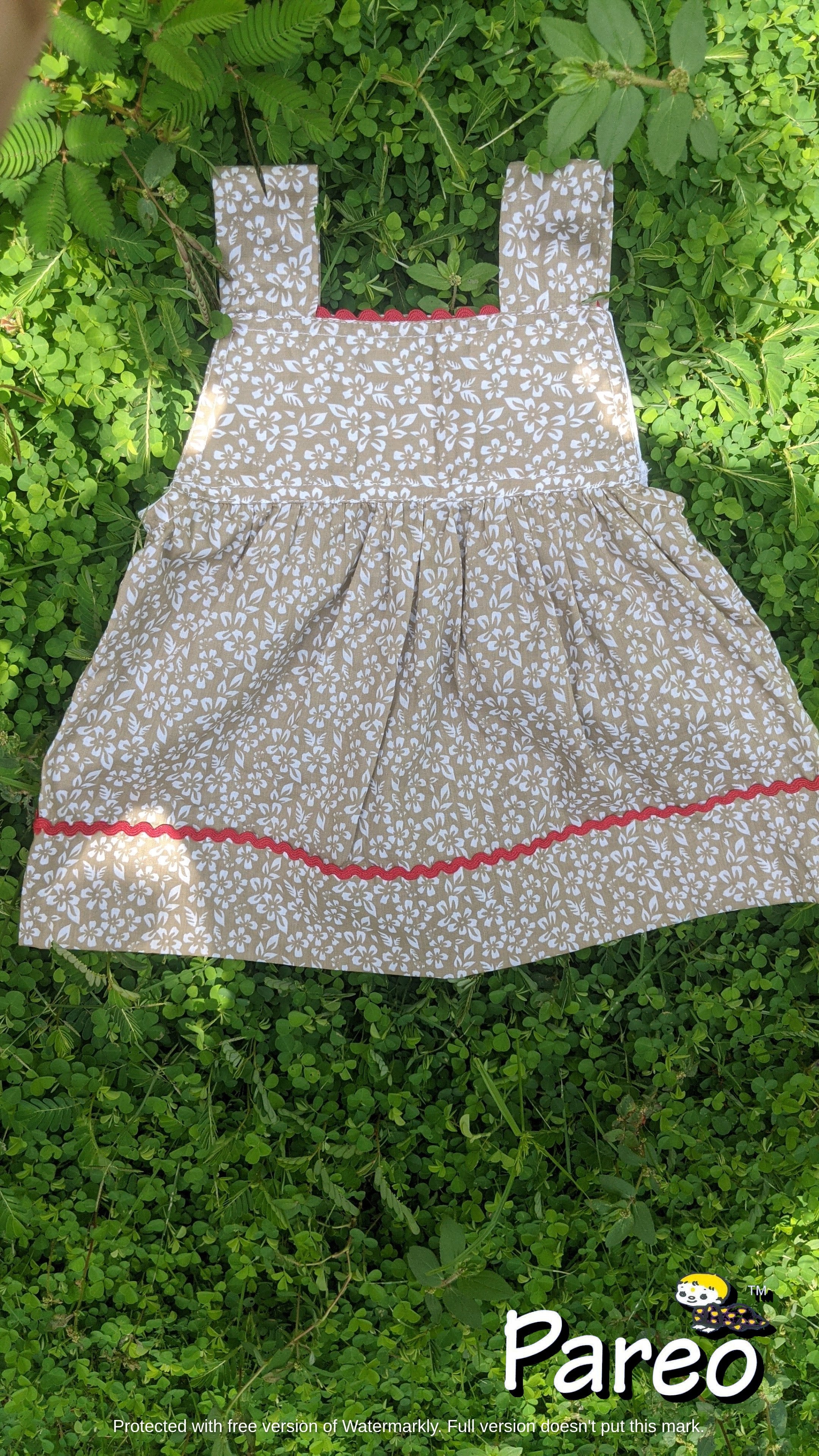 Belt Frocks for girls 0 months to 6 months old