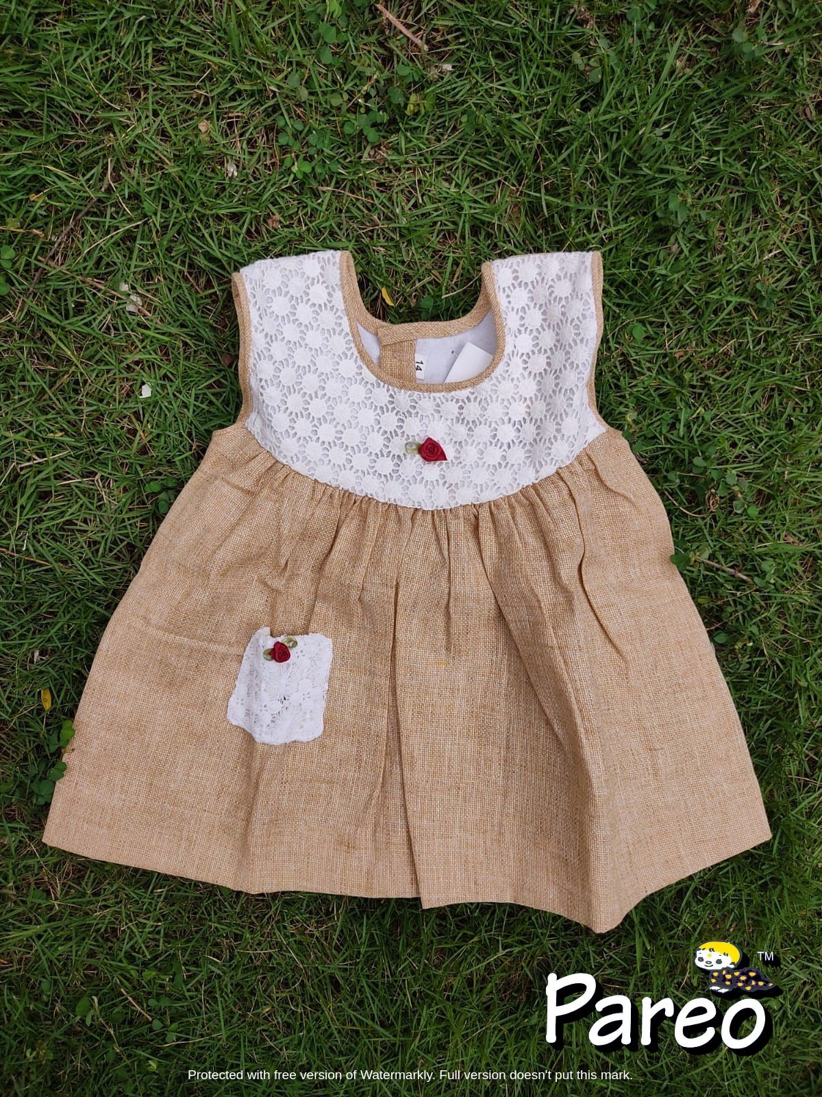 Belt Frocks for girls 0 months to 6 months old
