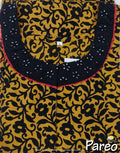 Cotton printed A-Line Nighty large size for women