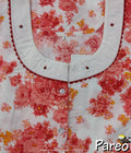 Cotton printed A-Line Nighty large size for women