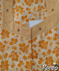 Cotton printed A-Line Nighty medium size for women