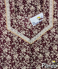 Cotton printed A-Line Nighty medium size for women