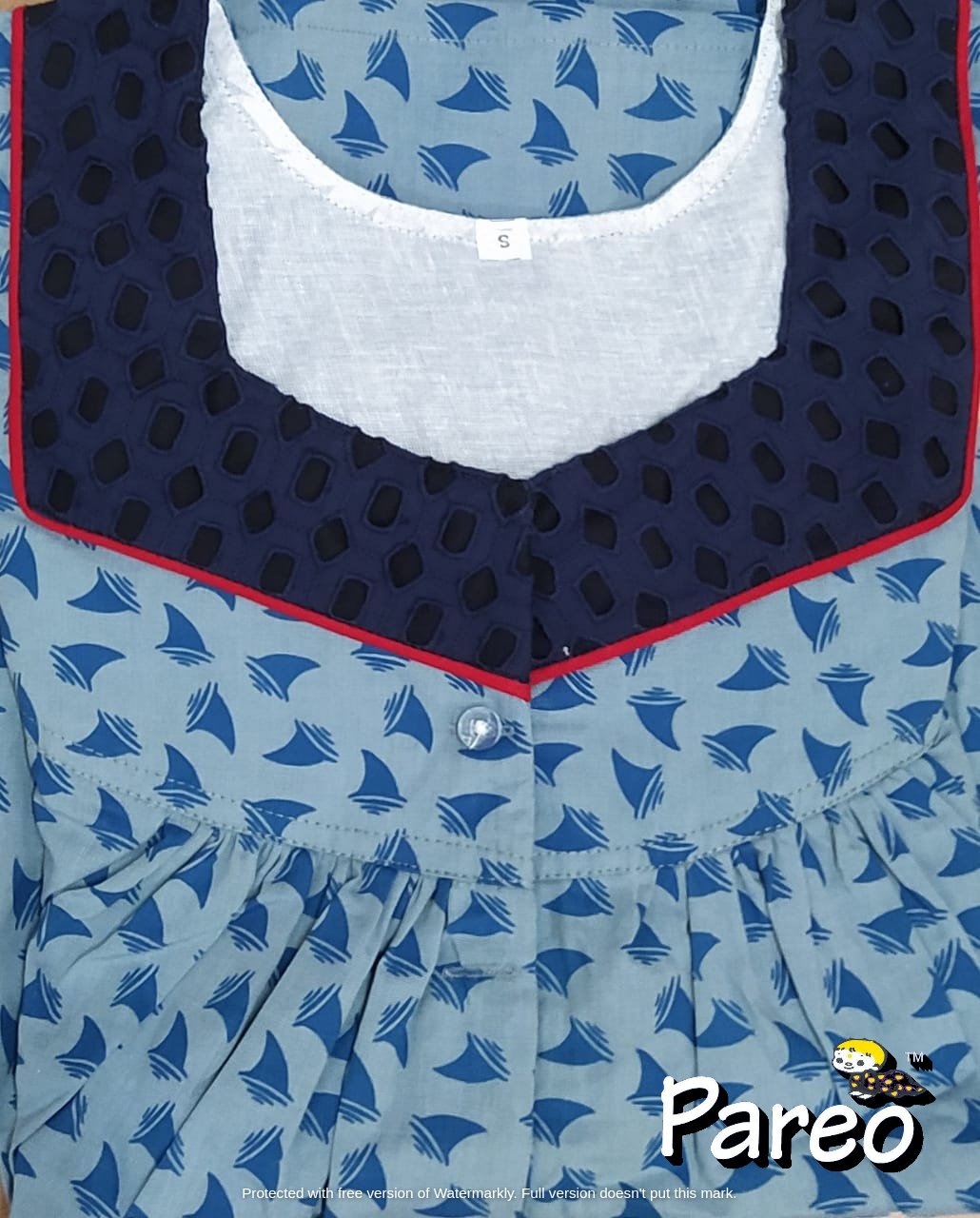Cotton printed Nighty  for women