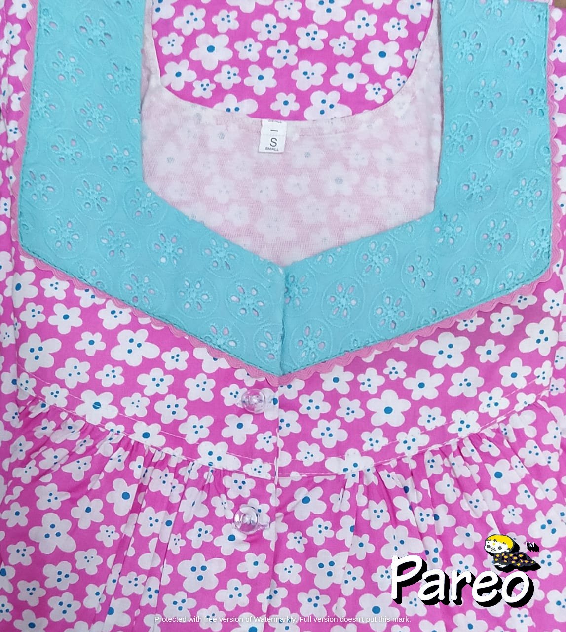 Cotton printed Nighty  for women