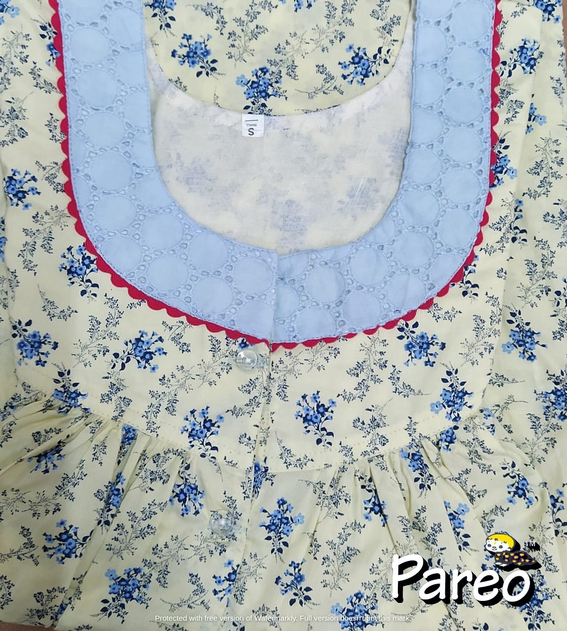 Cotton printed Nighty  for women