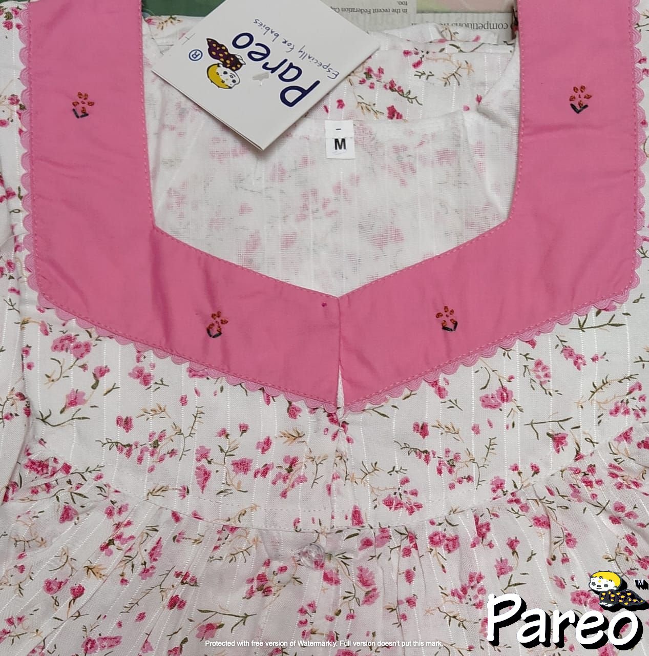 Cotton printed Nighty for women Full open