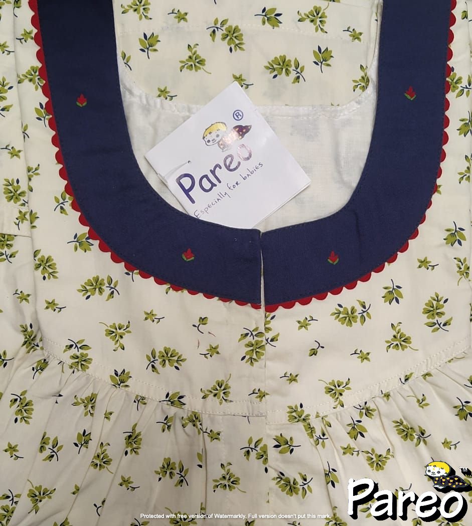 Cotton printed Nighty for women Full open