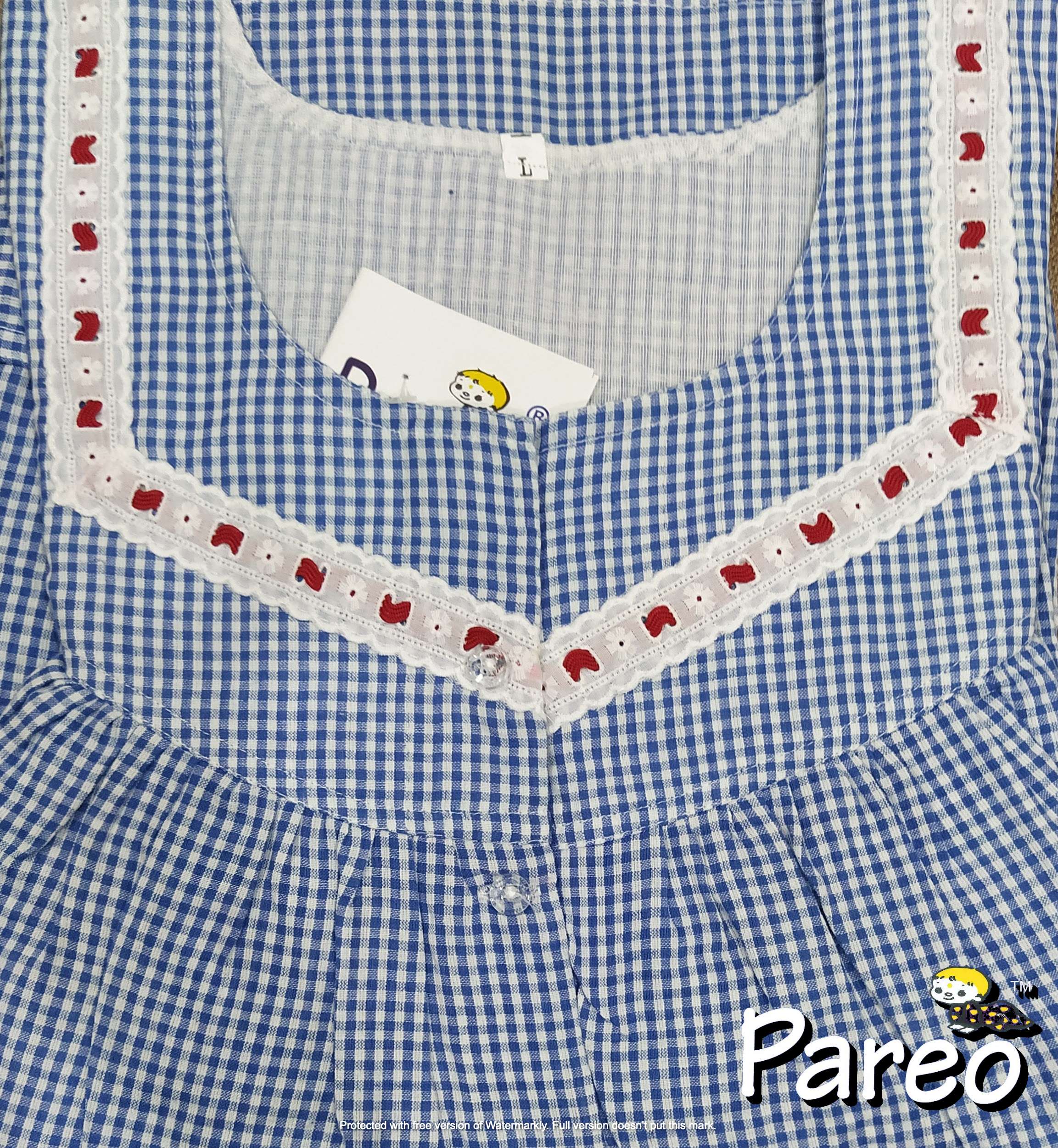 Cotton printed Nighty  for women large size