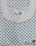 Cotton printed A-Line Nighty large size for women
