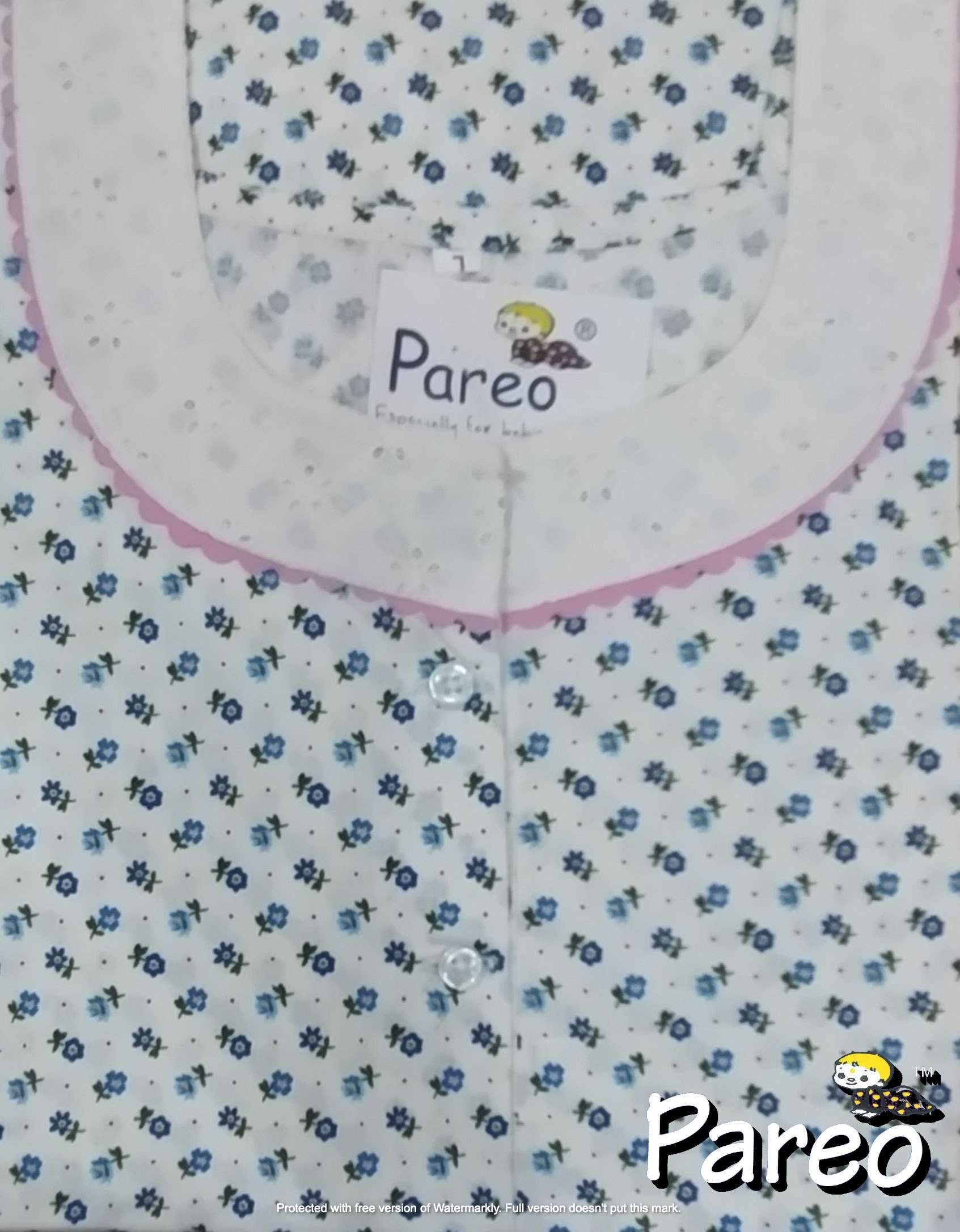 Cotton printed A-Line Nighty large size for women