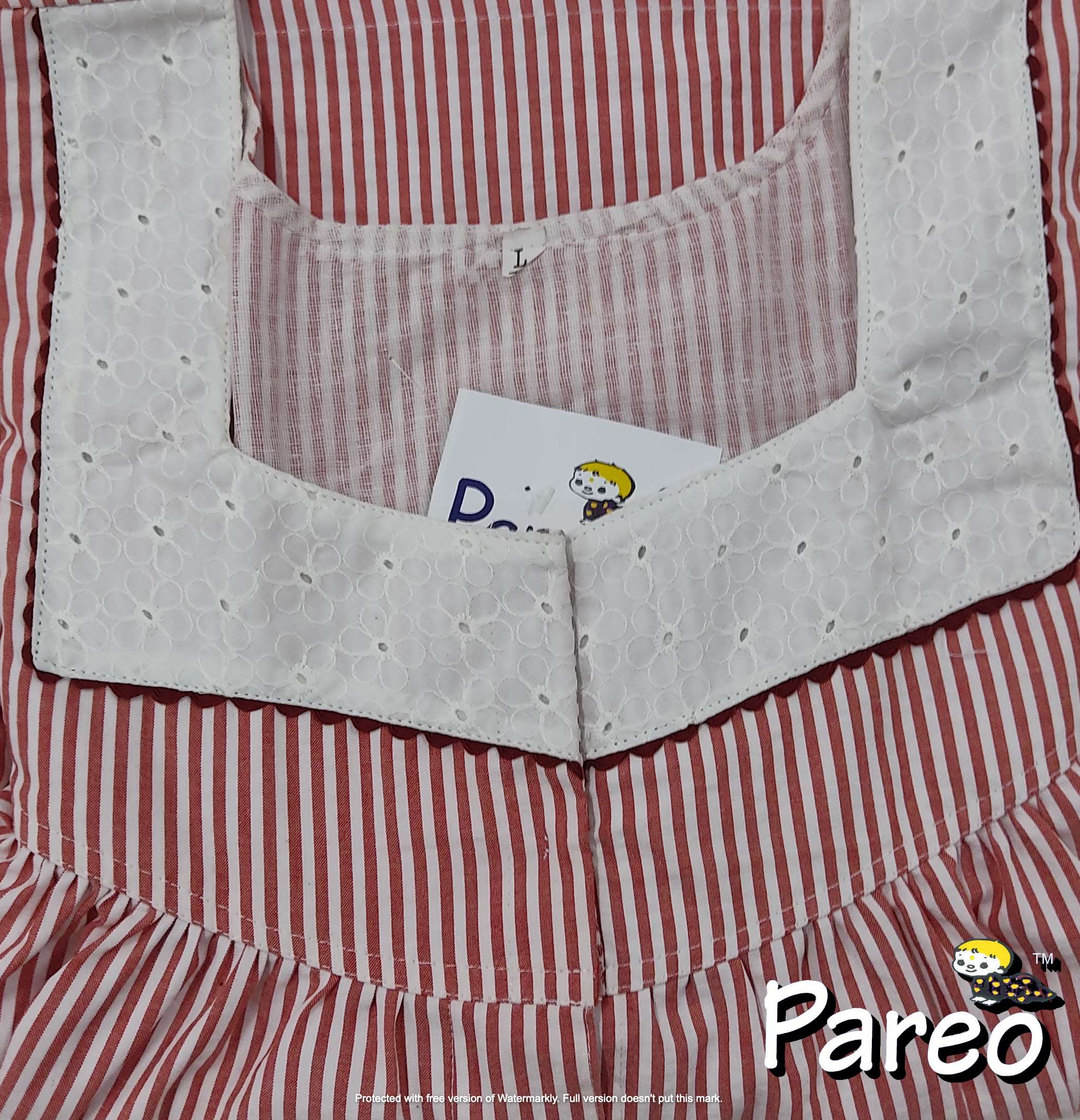 Cotton printed Large Size Nighty for women Full Open