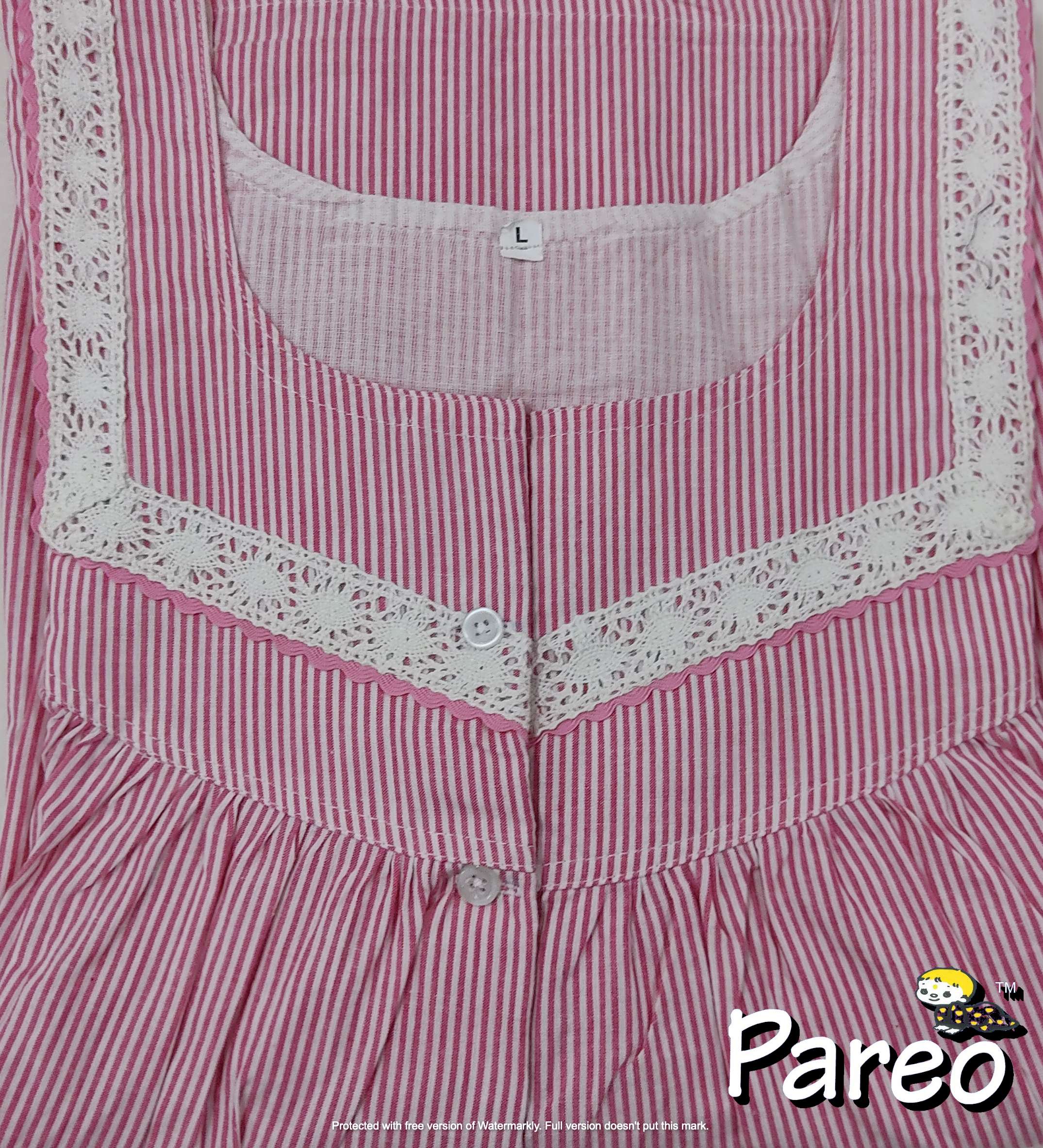 Cotton printed Large Size Nighty for women