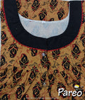 Cotton printed Large Size Nighty for women