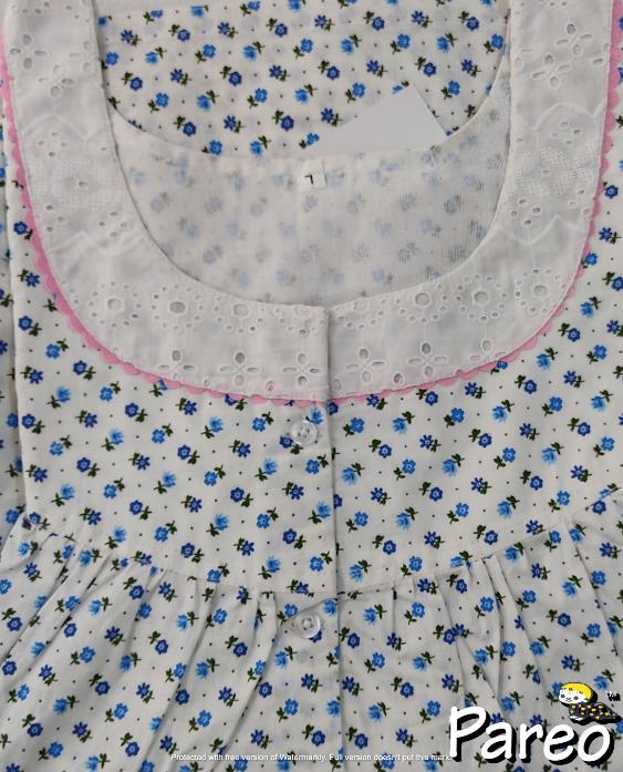 Cotton printed Nighty  for women