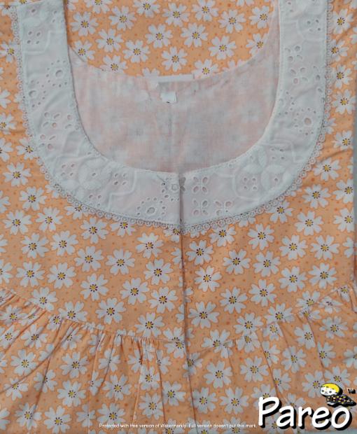 Cotton printed Nighty  for women
