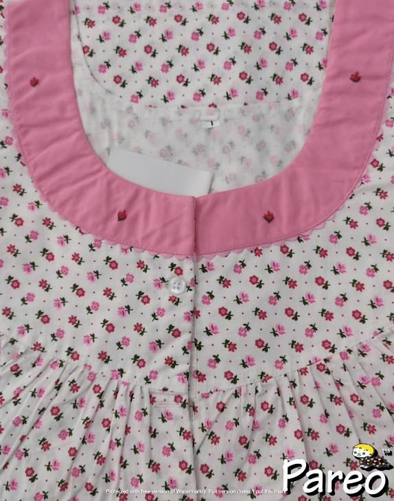 Cotton printed Nighty  for women