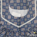 Cotton printed Nighty  for women Full Open