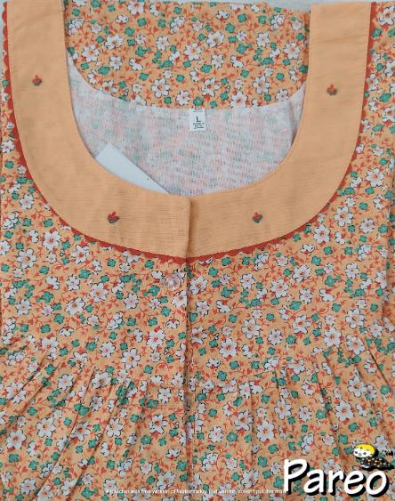 Cotton printed Nighty  for women