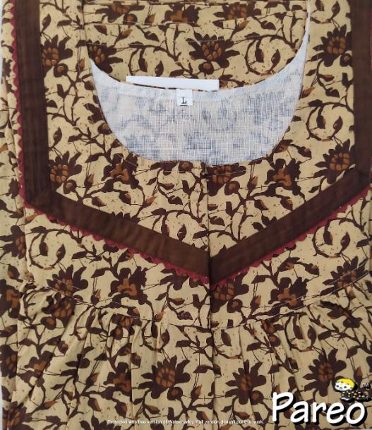 Cotton printed Nighty  for women