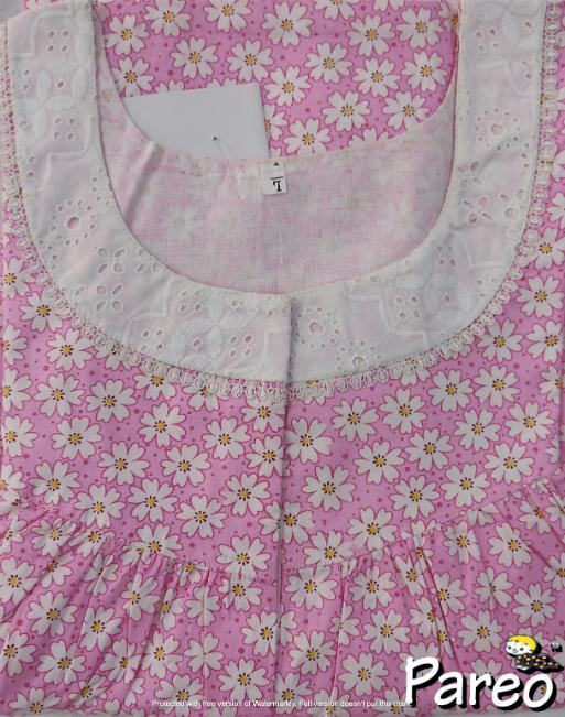 Cotton printed Nighty  for women