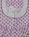 Cotton printed Nighty  for women