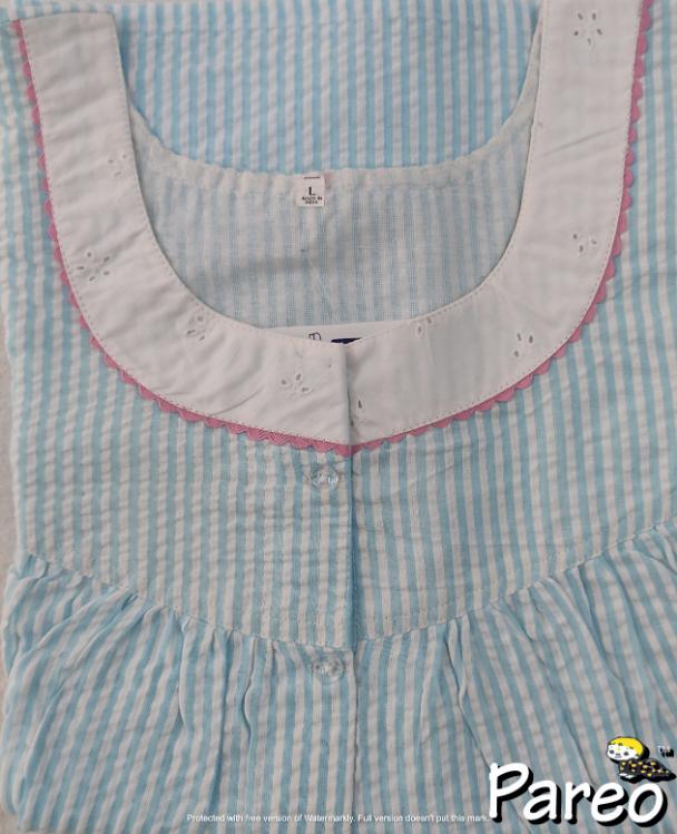 Cotton printed Nighty  for women