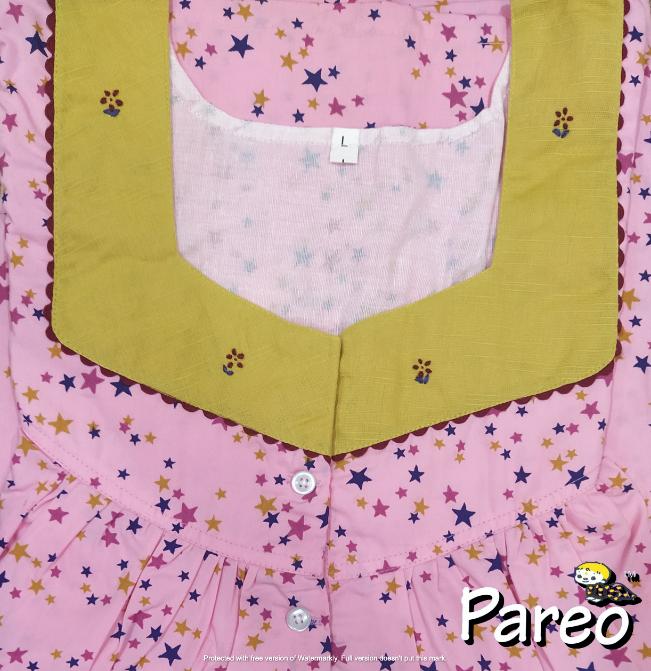 Large Cotton printed Nighty for women