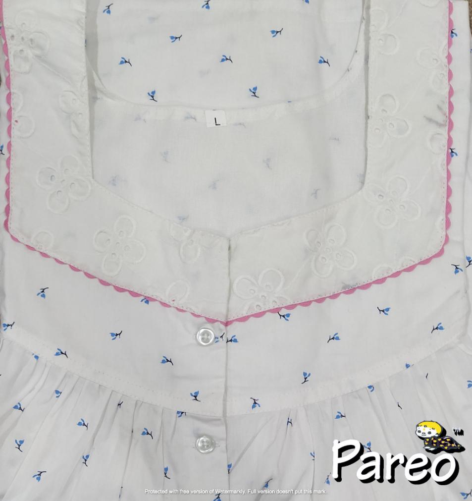 Large Cotton printed Nighty for women