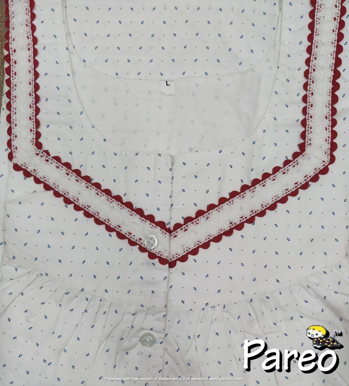Large Cotton printed Nighty for women