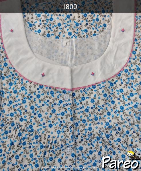 Cotton printed Nighty  for women