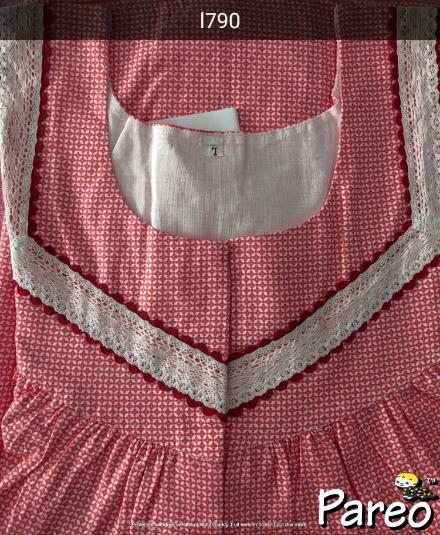 Cotton printed Nighty  for women