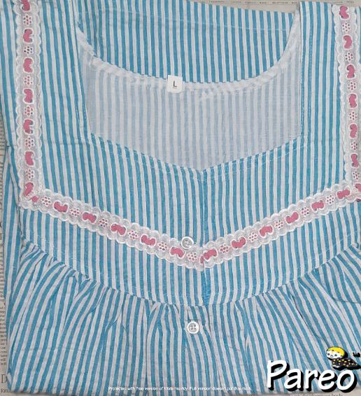 Cotton printed Nighty for women