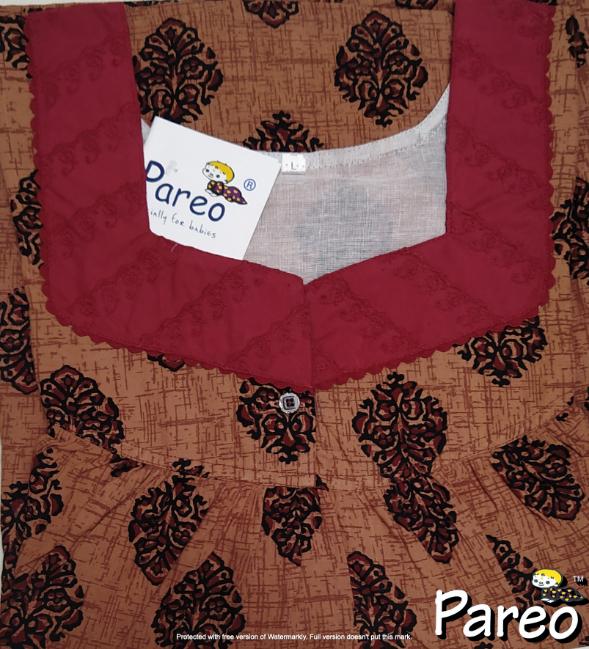 Cotton printed Nighty for women