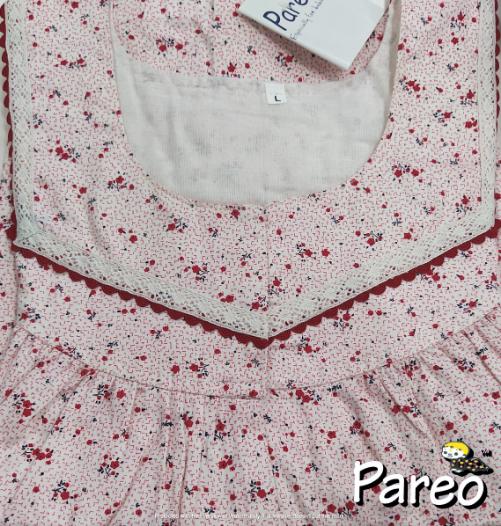 Large Cotton printed Nighty for women Full Open