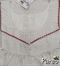Large Cotton printed Nighty for women Full Open