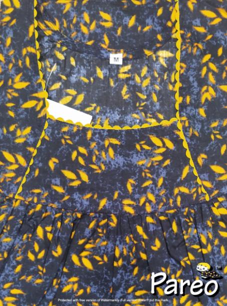 Cotton printed Nighty for women