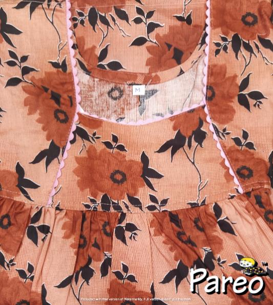 Cotton printed Nighty for women