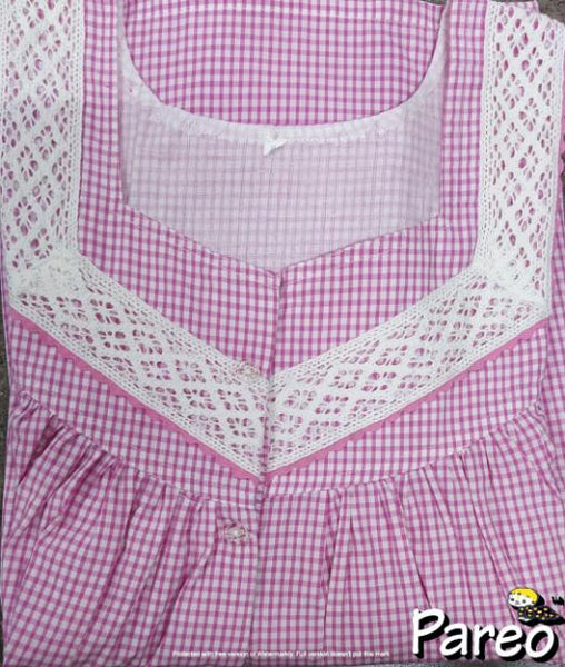Cotton printed Nighty in medium size  for women