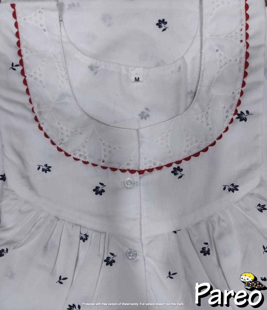 Cotton printed Nighty in medium size  for women