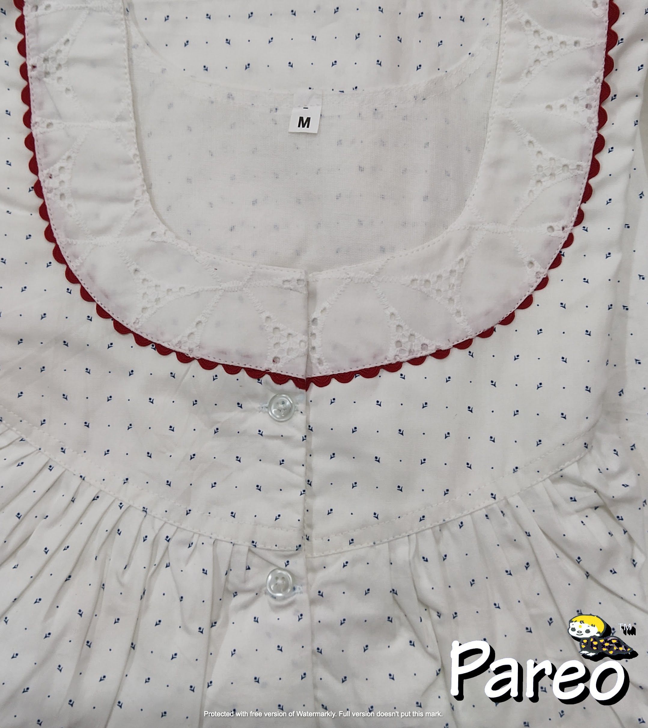 Cotton printed Medium Size Nighty for women