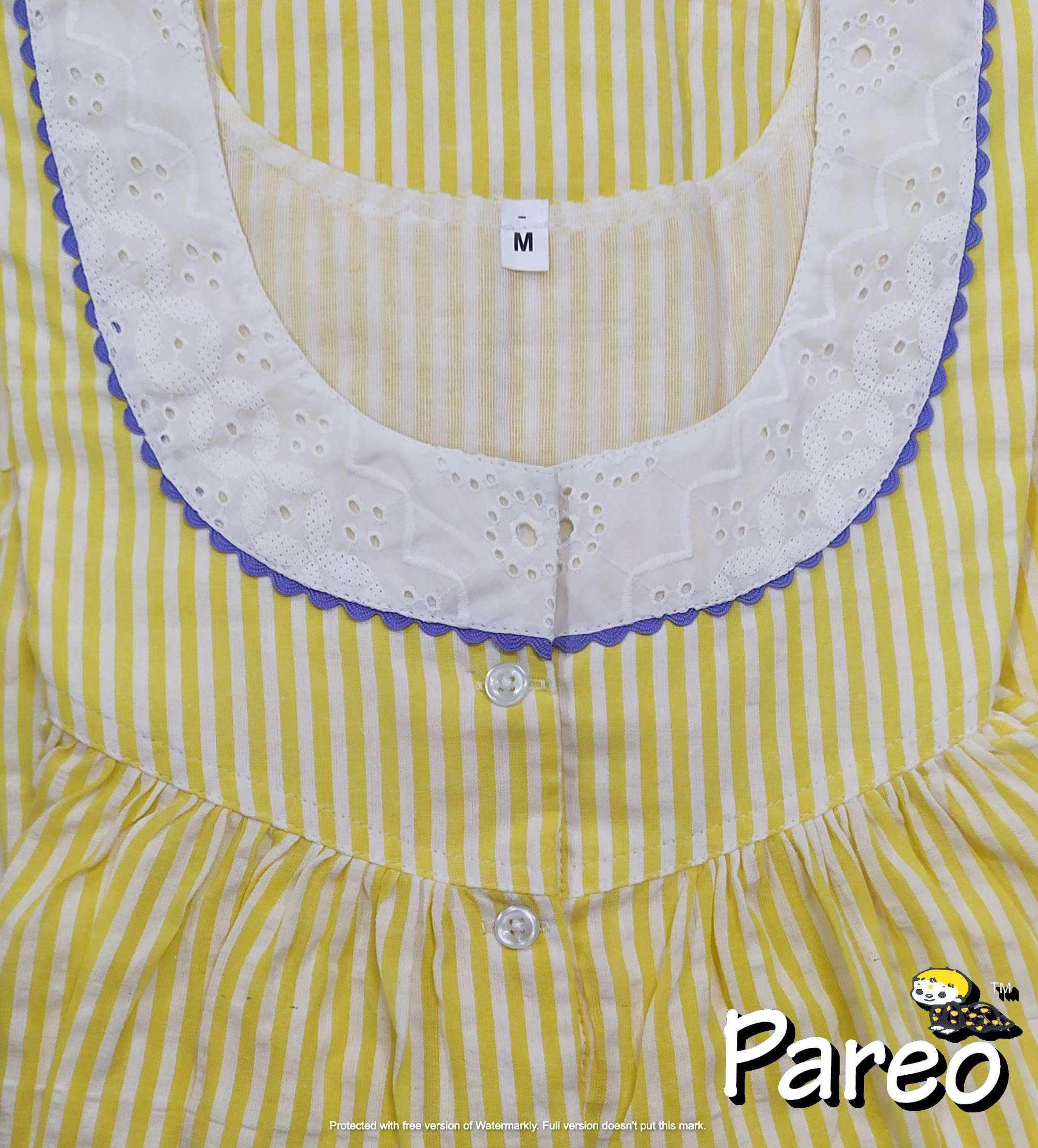 Cotton printed Medium Size Nighty for women